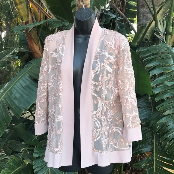 R & M Richards Jackets & Blazers - RM Richards soutache embroidery share jacket